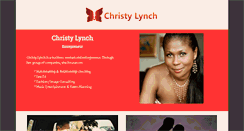 Desktop Screenshot of christylynch.com