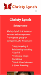 Mobile Screenshot of christylynch.com